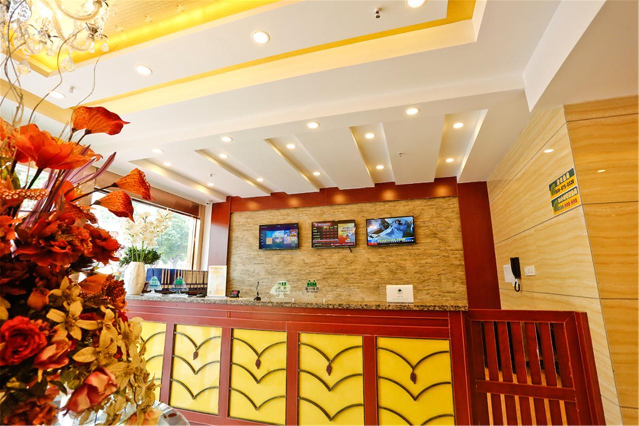 Greentree Inn Zhejiang Ningbo South Railway Station Express Hotel Exterior photo